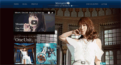 Desktop Screenshot of kuribayashi-minami.jp
